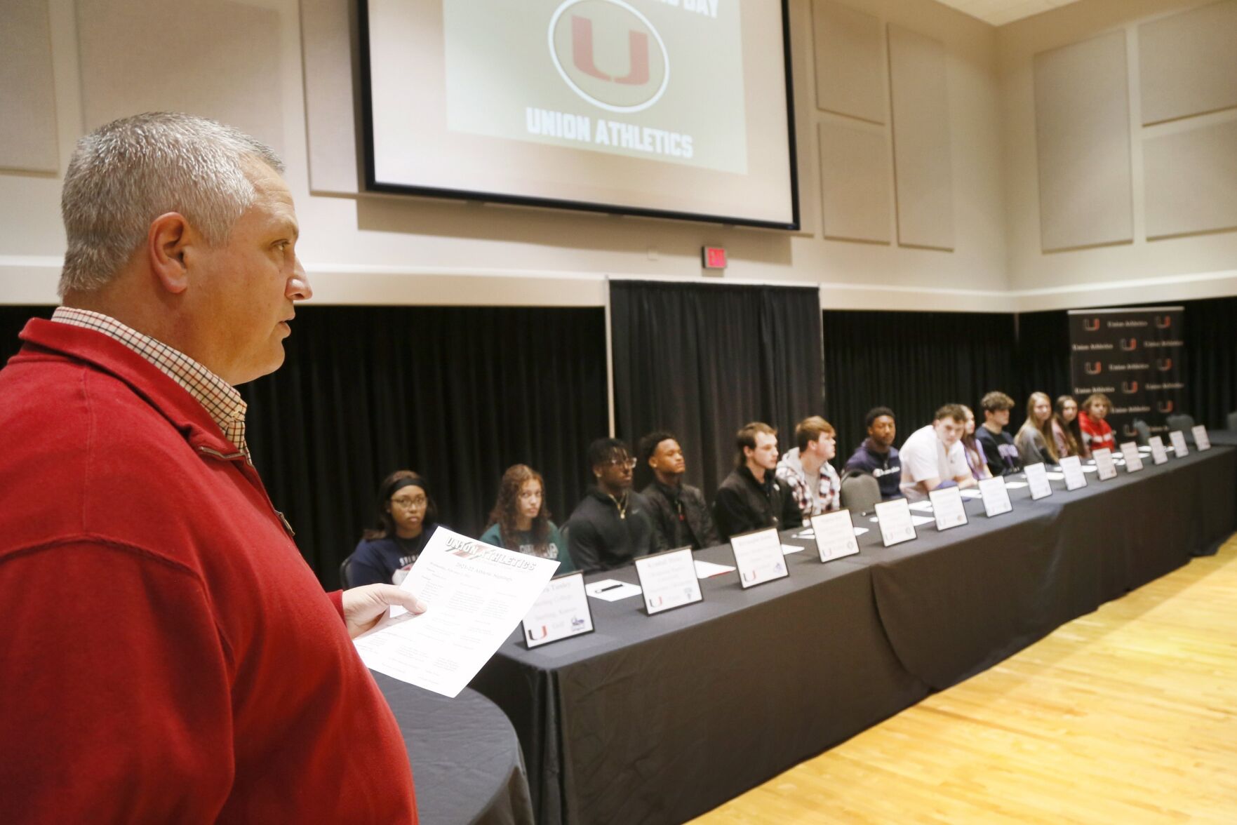 Signing Day at Union High School